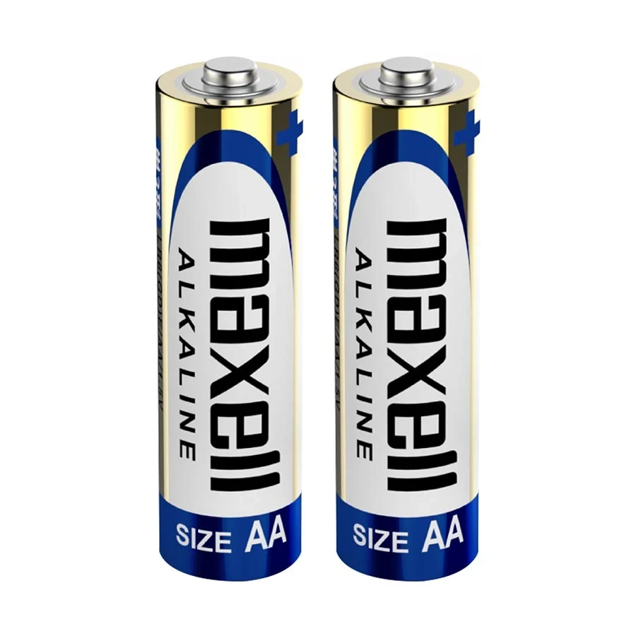 Maxell LR6 (GD) 2B AA Alkaline/Alcaline Batteries (1-Pair)