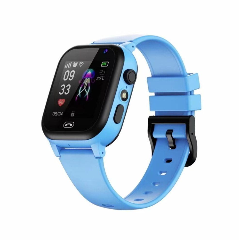 SIM Supported Kids Smart Watch (Smart2023 C005) – Blue Colo