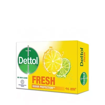 Dettol Soap Fresh Bathing Bar Soap With Odour Protection