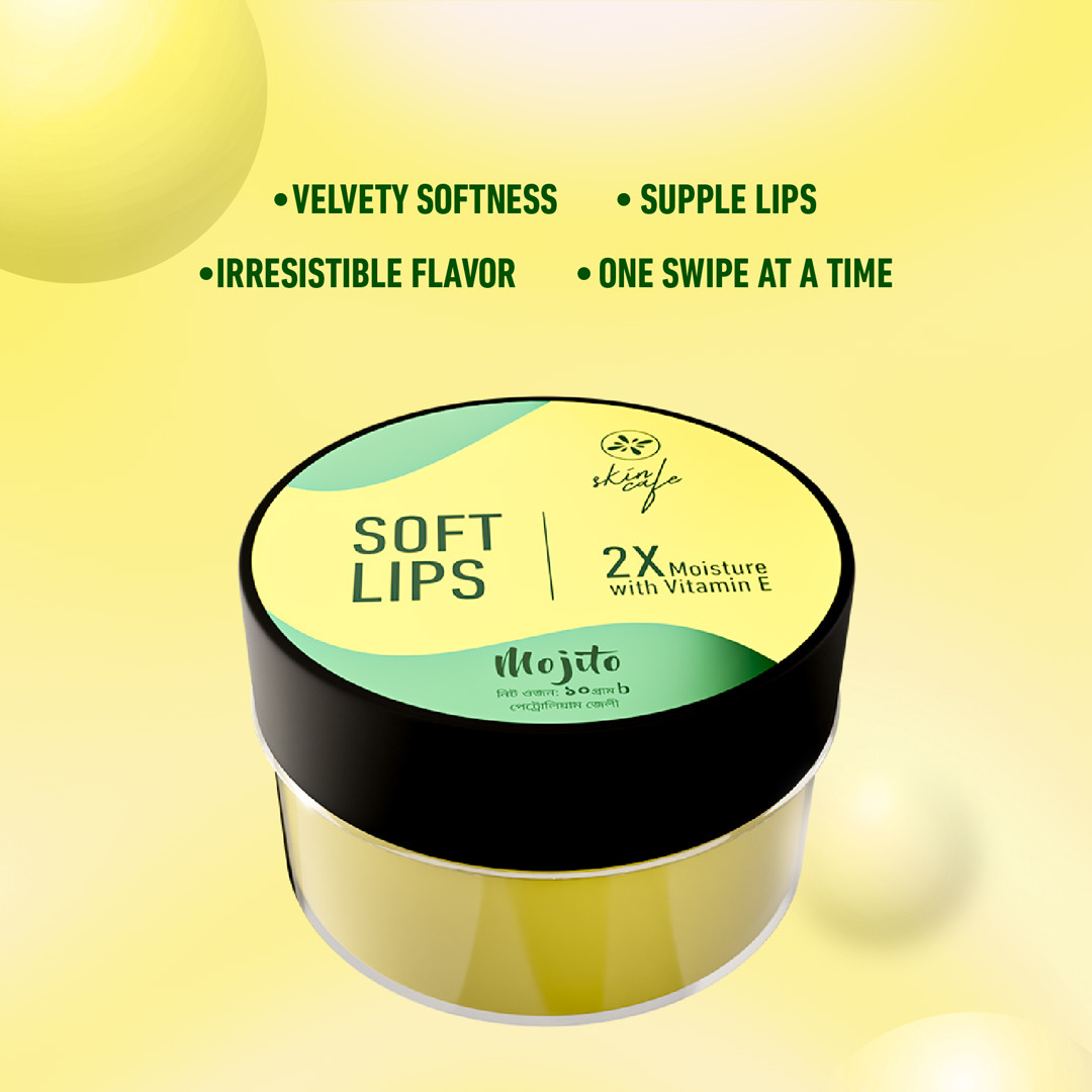 Skin Cafe Soft Lips Lip Balm-Mojito – 10gm