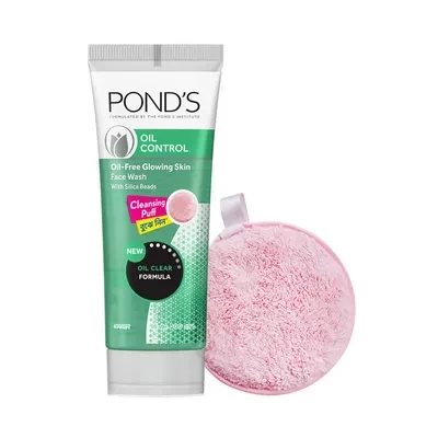 Pond's Oil Control Facewash (Free Cleansing Puff)