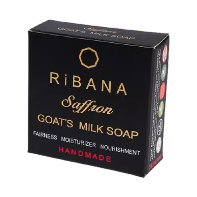 Ribana Saffron Goat's Milk Soap