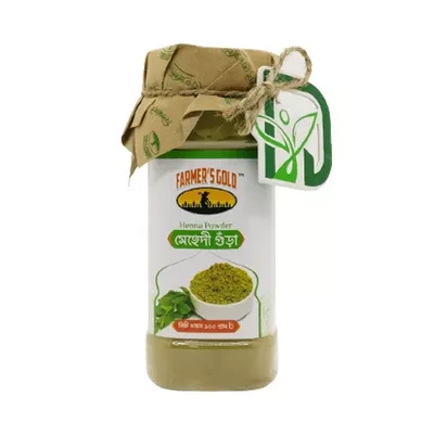 Farmer's Gold Menna (Mehendi) Powder