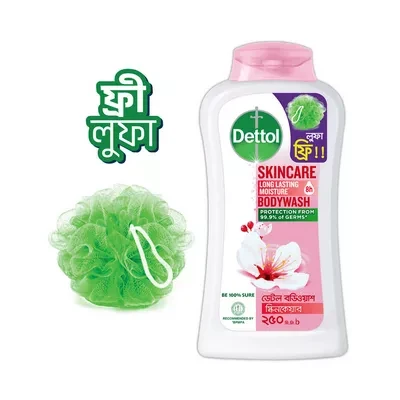 Dettol Skincare Bodywash (Free Loofah)