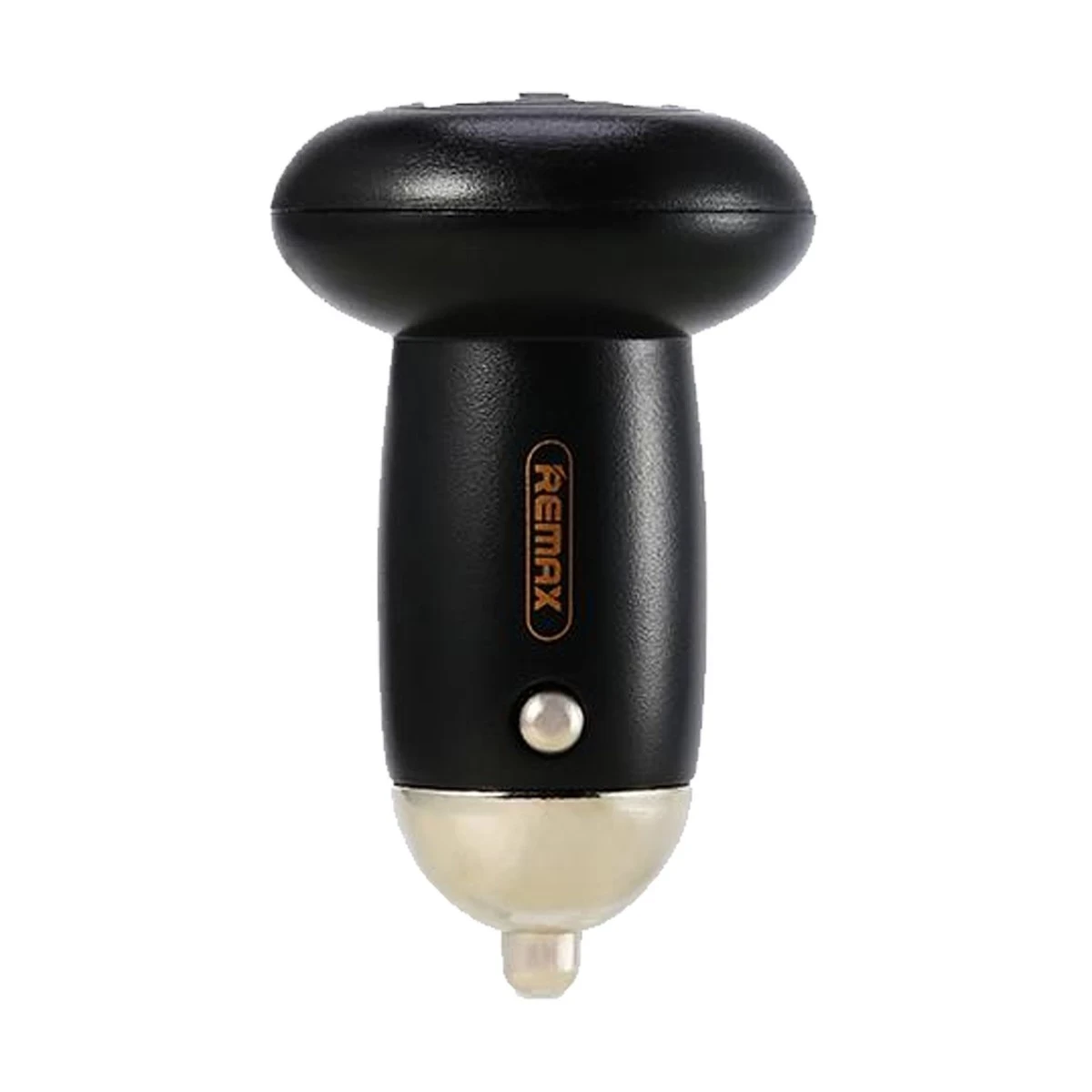 Remax RCC210 Mushroom-Head Series Dual USB 2.1 A Black Car Charger